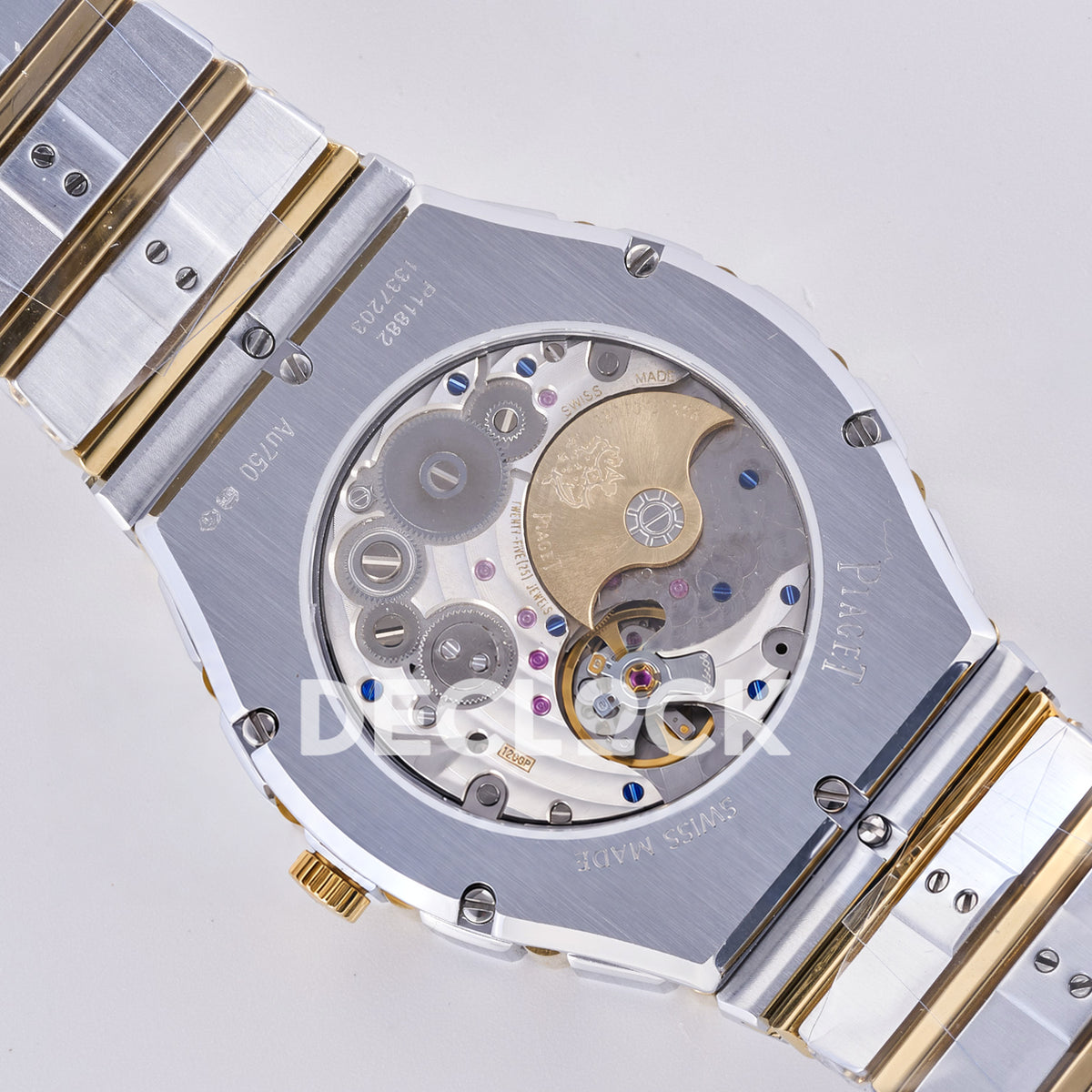 Piaget Polo 79 38mm Two Tone Gold Dial PDF 1200P1 replica - movement back