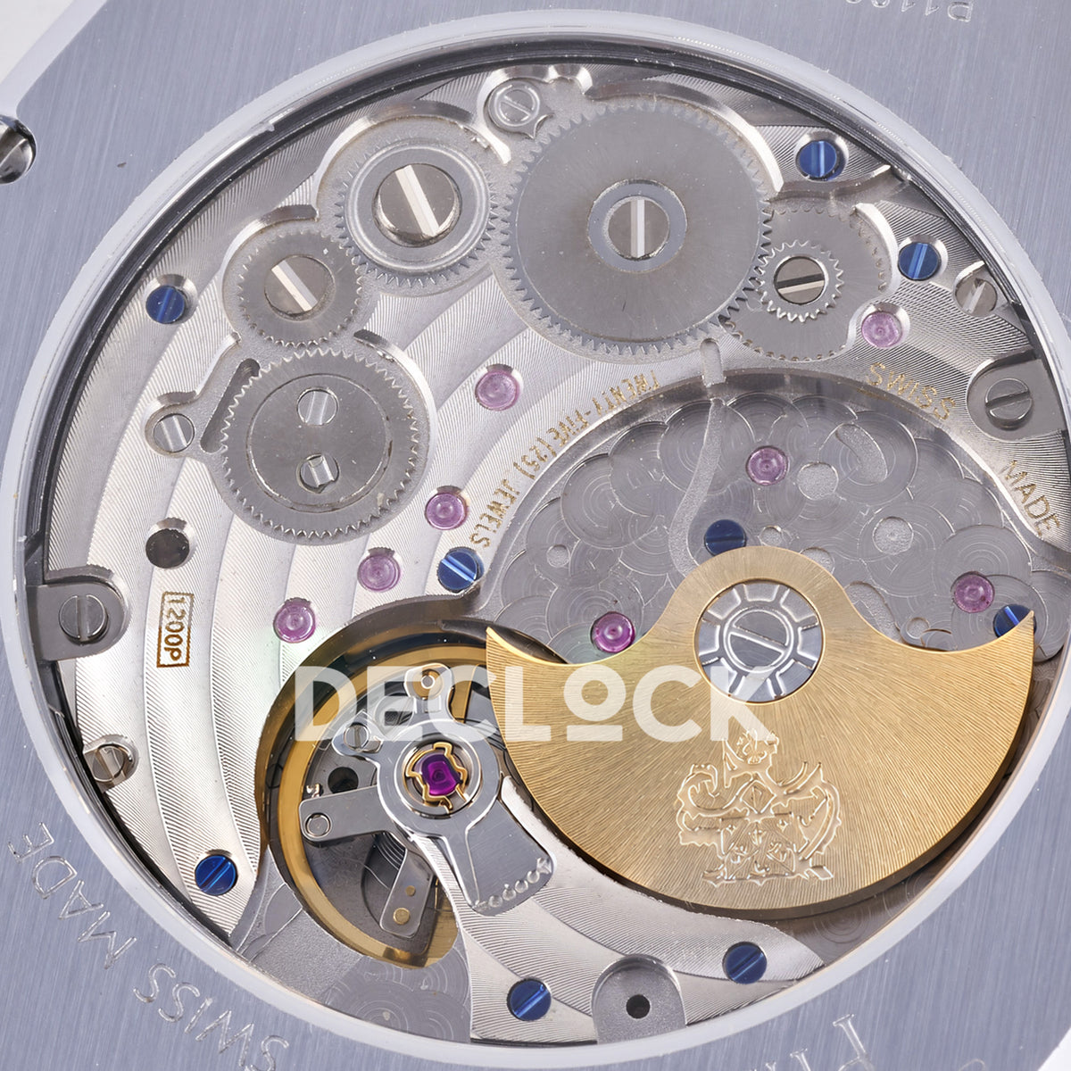 Piaget Polo 79 38mm Two Tone Gold Dial PDF 1200P1 replica - movement macro
