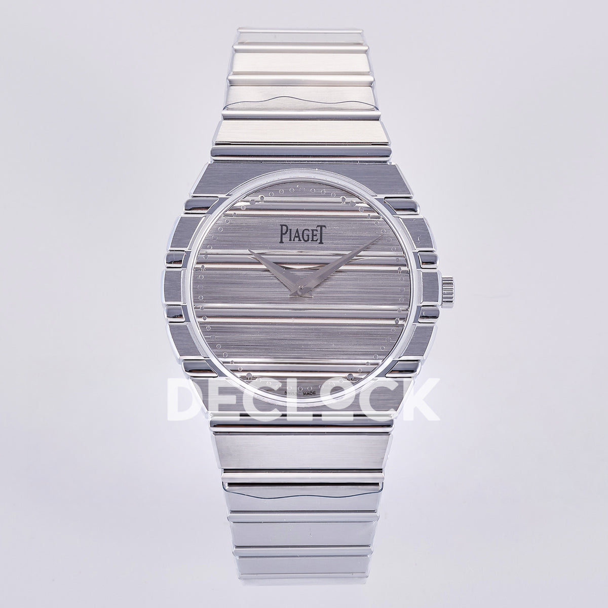 Piaget Polo 79 G0A50150 38mm Silver Dial Steel Bracelet PDF 1200P1 replica - front