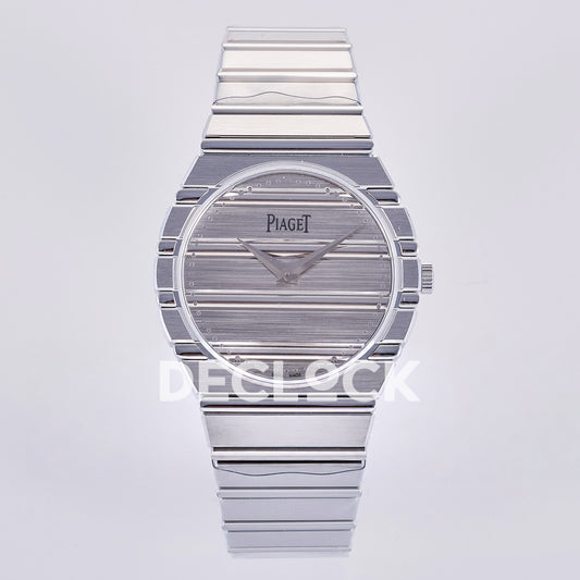 Piaget Polo 79 G0A50150 38mm Silver Dial Steel Bracelet PDF 1200P1 replica - front