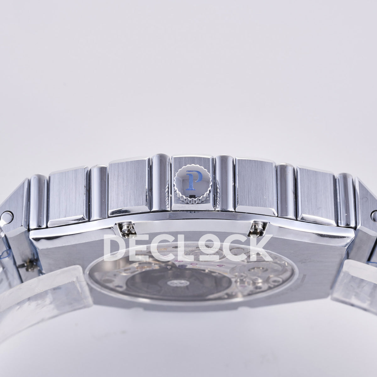Piaget Polo 79 G0A50150 38mm Silver Dial Steel Bracelet PDF 1200P1 replica - crown side