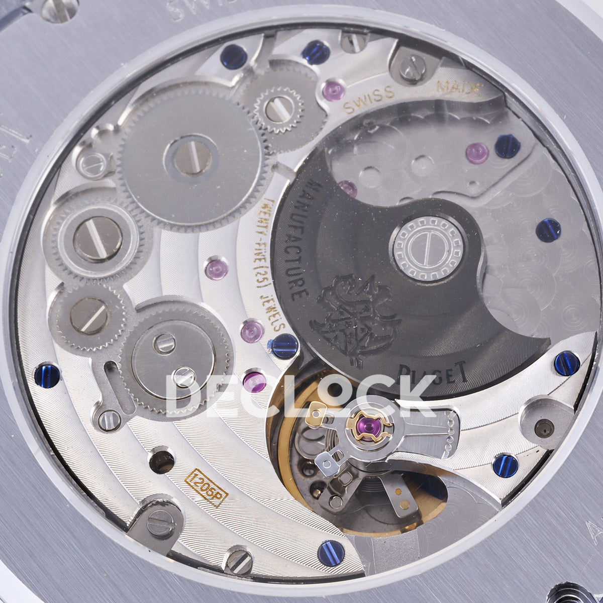 Piaget Polo 79 G0A50150 38mm Silver Dial Steel Bracelet PDF 1200P1 replica - movement detail