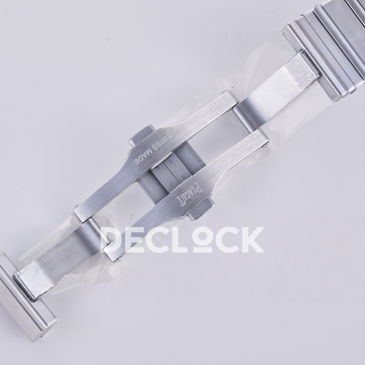 Piaget Polo 79 G0A50150 38mm Silver Dial Steel Bracelet PDF 1200P1 replica - clasp open angle