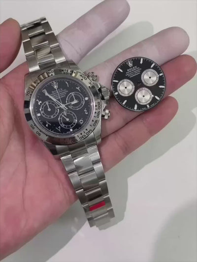 Daytona 116520 Steel in Onyx Dial "Midnight"