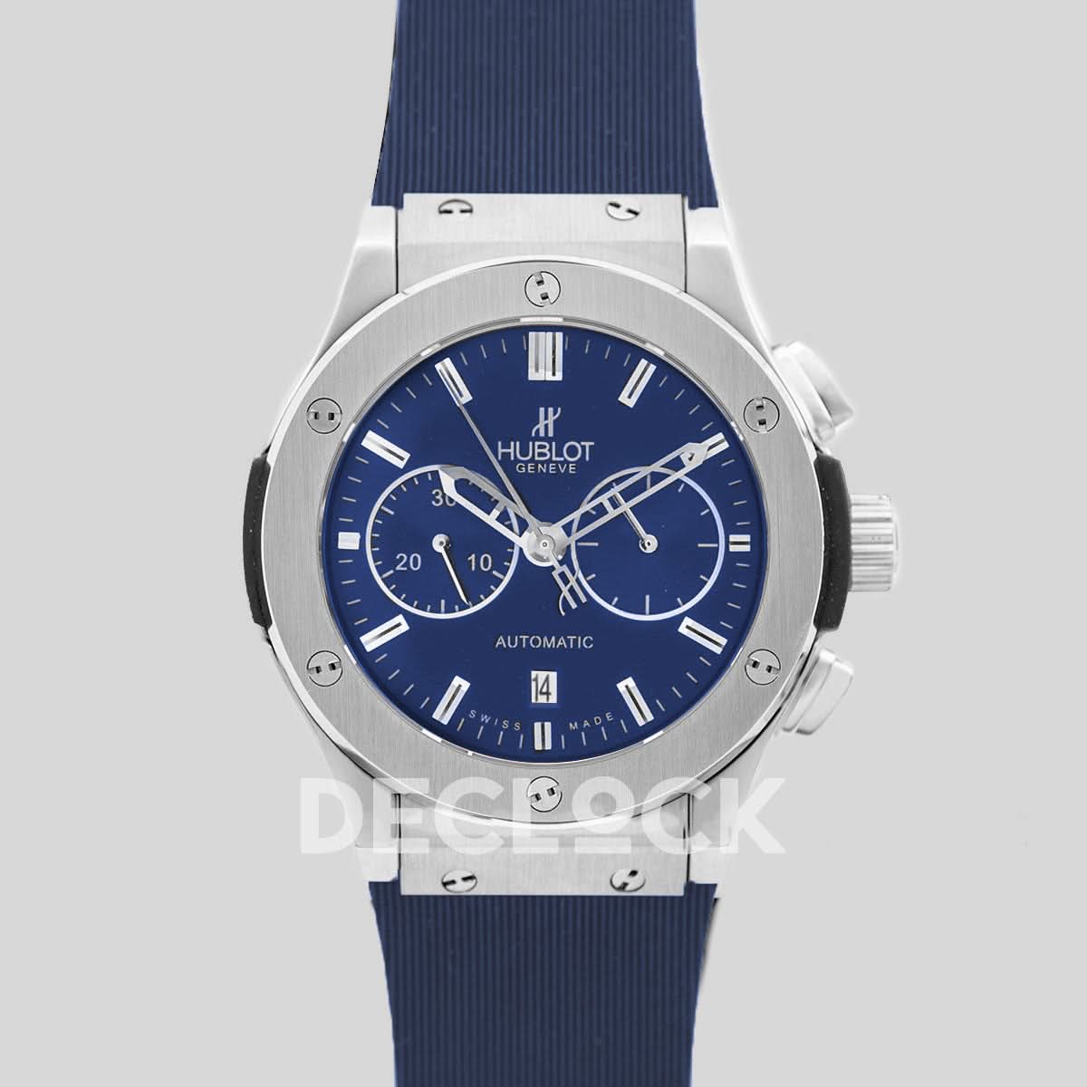 Classic Fusion Chronograph Blue Dial in SS