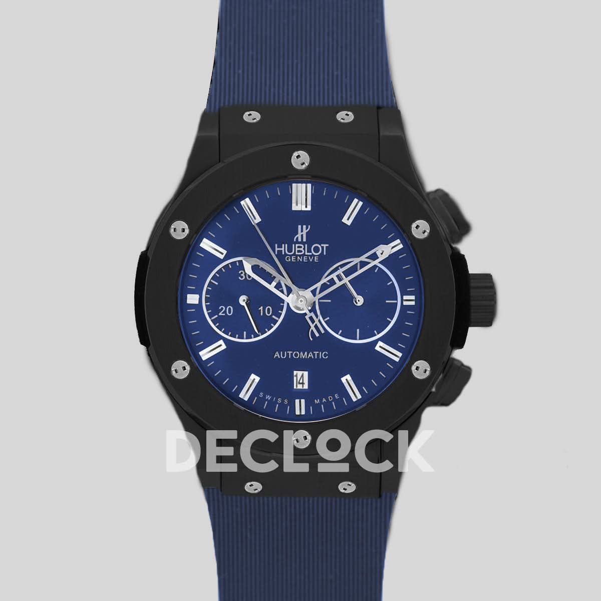 Classic Fusion Chronograph Blue Dial in PVD