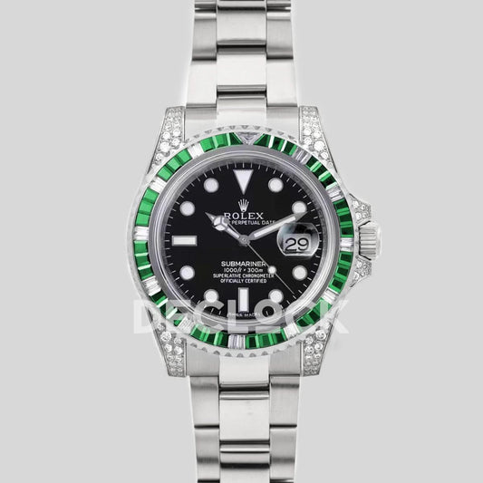 Replica Declock Submariner 116610LV with Diamond Bezel |  Declock.