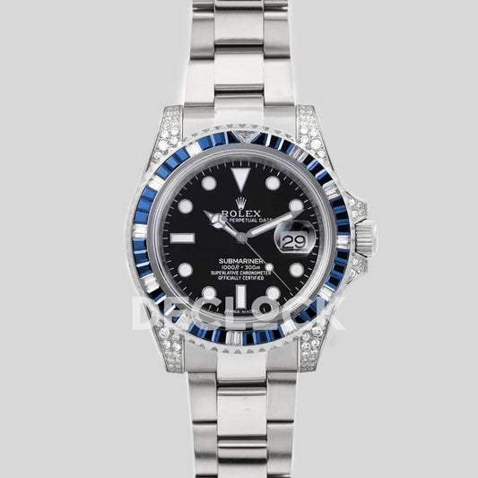 Replica Declock Submariner 116619LB with Diamond Bezel |  Declock.