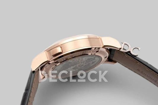Replica A. Lange & Söhne Datograph Chronograph Flyback White Dial in Rose Gold |  Declock.