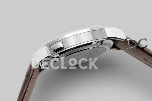 Replica A. Lange & Söhne Datograph Chronograph Flyback White Dial in Steel |  Declock.