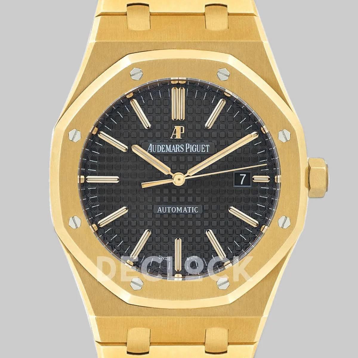 Replica Audemars Pigeut Royal Oak 15400 Black Dial |  Declock.