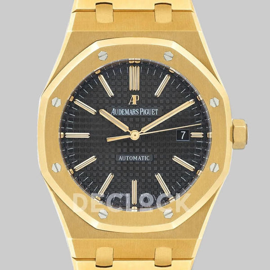 Replica Audemars Pigeut Royal Oak 15400 Black Dial |  Declock.
