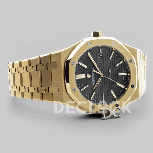 Replica Audemars Pigeut Royal Oak 15400 Black Dial | Declock.