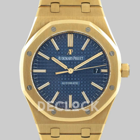 Replica Audemars Pigeut Royal Oak 15400 Blue Dial |  Declock.