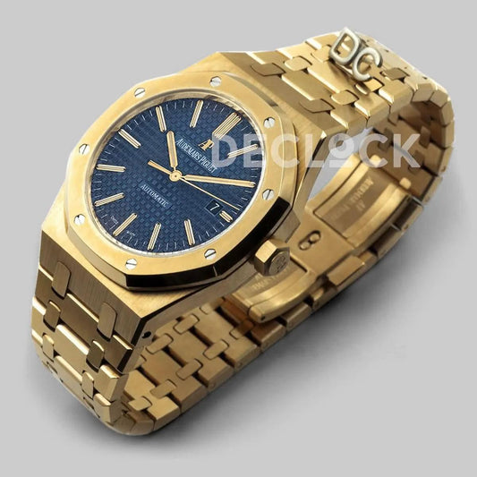 Replica Audemars Pigeut Royal Oak 15400 Blue Dial | Declock.