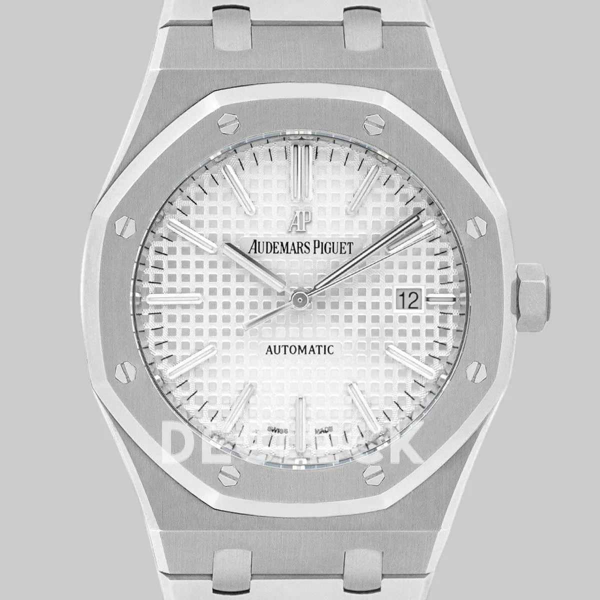 Replica Audemars Pigeut Royal Oak 15400 Steel White Dial