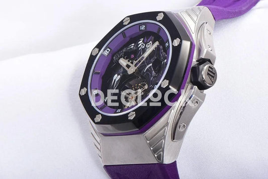 Replica Audemars Pigeut Royal Oak Concept “Black Panther” Flying Tourbillon 26620 |  Declock.