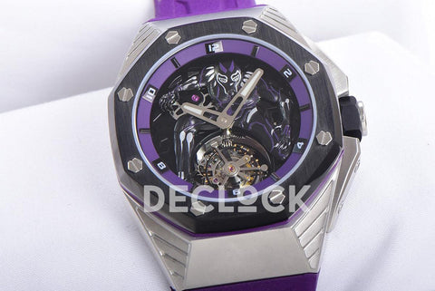 Replica Audemars Pigeut Royal Oak Concept “Black Panther” Flying Tourbillon 26620 - Replica Watches