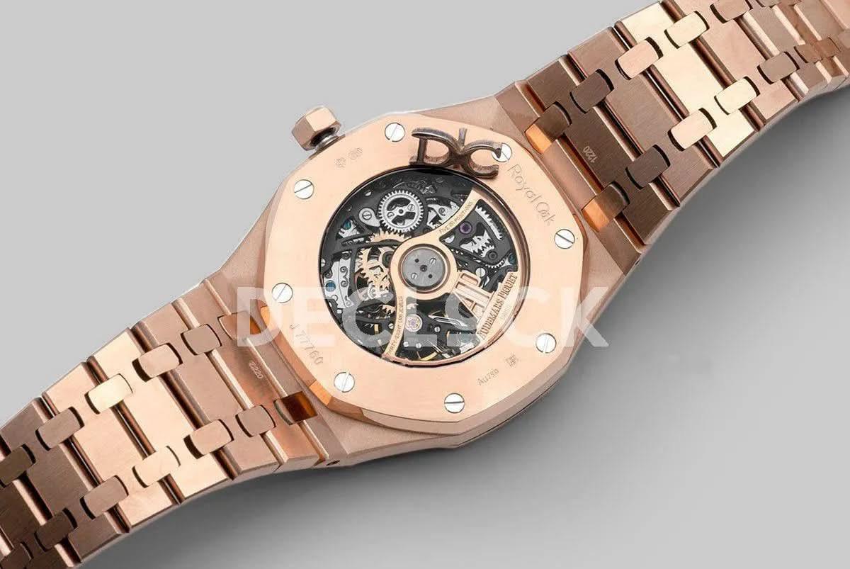 Replica Audemars Pigeut Royal Oak Double Balance Wheel Openworked Ref 15407OR |  Declock.