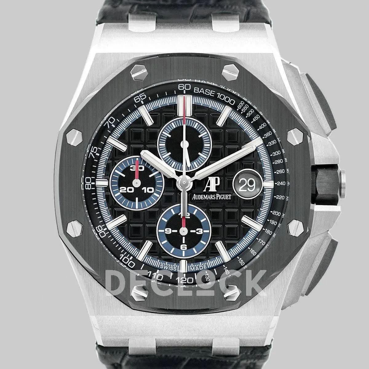 Replica Audemars Pigeut Royal Oak Offshore Black Ceramic Ref. 26411 |  Declock.
