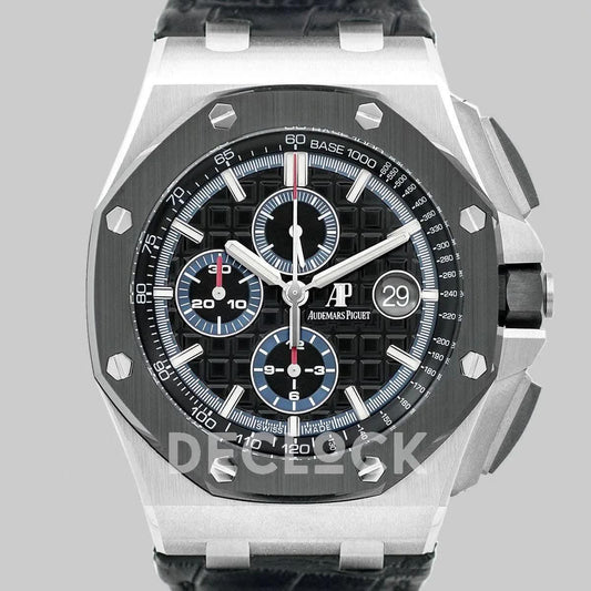 Replica Audemars Pigeut Royal Oak Offshore Black Ceramic Ref. 26411 | Declock.