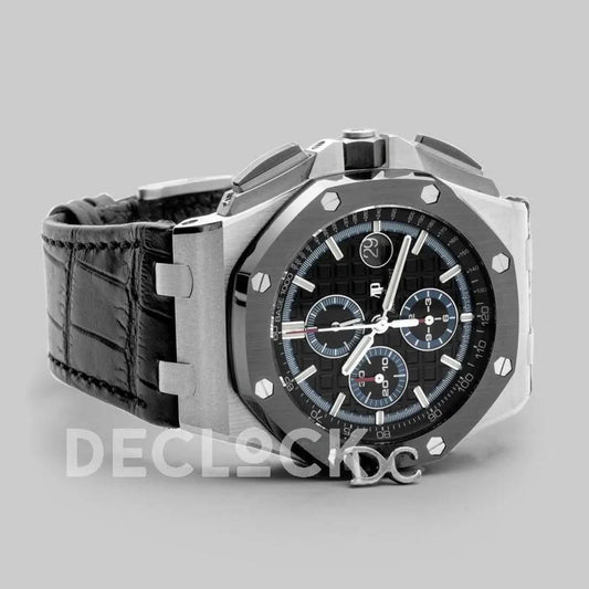 Replica Audemars Pigeut Royal Oak Offshore Black Ceramic Ref. 26411 |  Declock.
