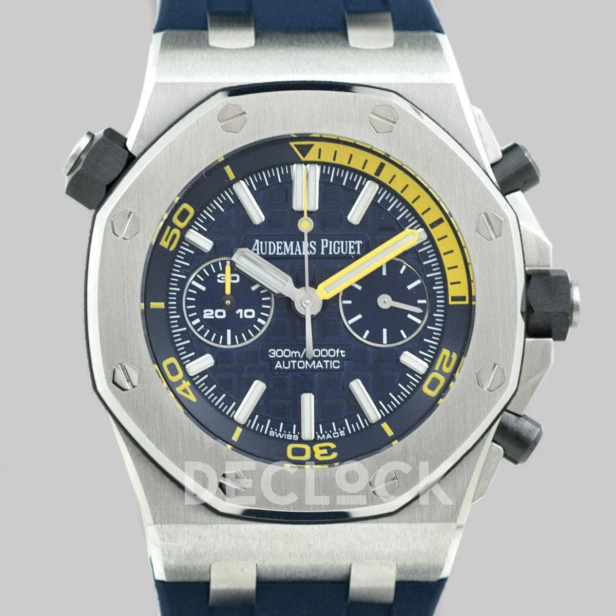 Replica Audemars Pigeut Royal Oak Offshore Diver Chronograph in Blue