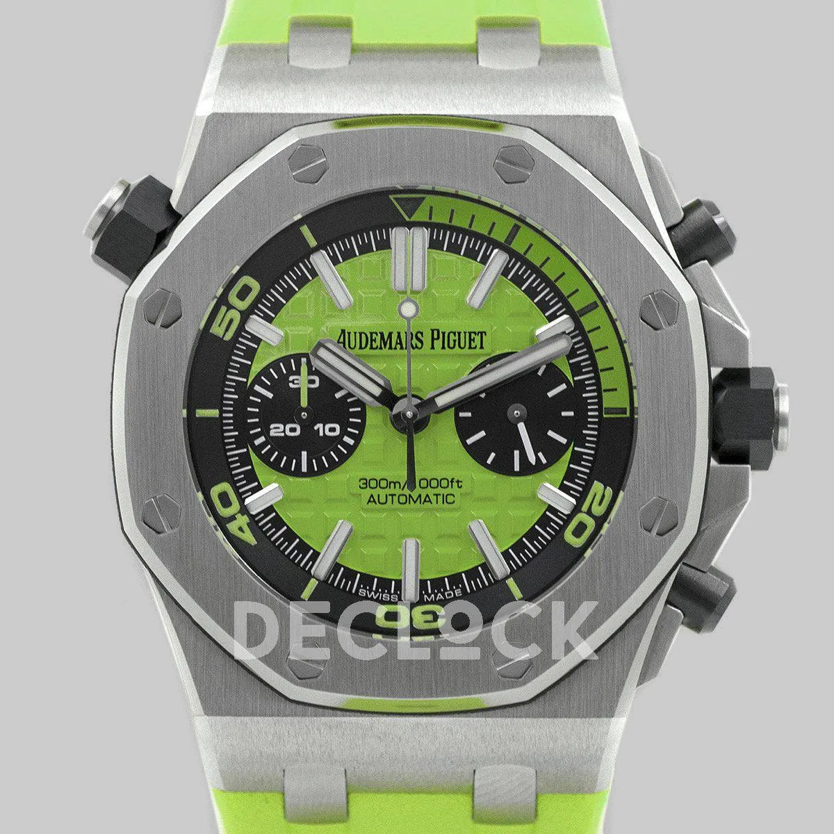 Replica Audemars Pigeut Royal Oak Offshore Diver Chronograph in Green