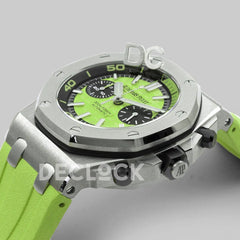 Replica Audemars Pigeut Royal Oak Offshore Diver Chronograph in Green