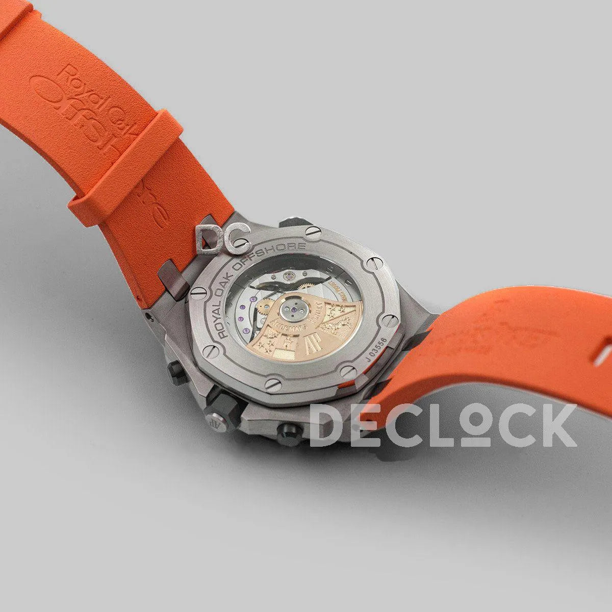 Replica Audemars Pigeut Royal Oak Offshore Diver Chronograph in Orange