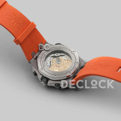 Replica Audemars Pigeut Royal Oak Offshore Diver Chronograph in Orange