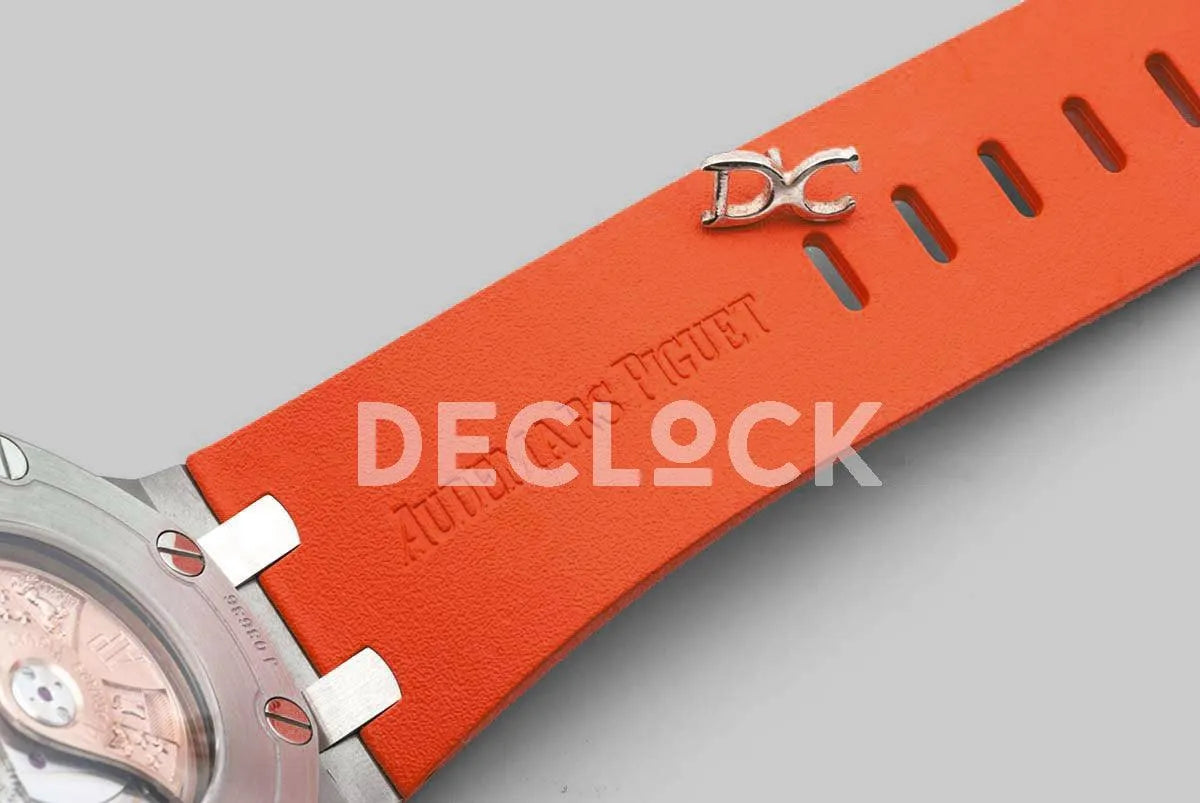 Replica Audemars Pigeut Royal Oak Offshore Diver Chronograph in Orange