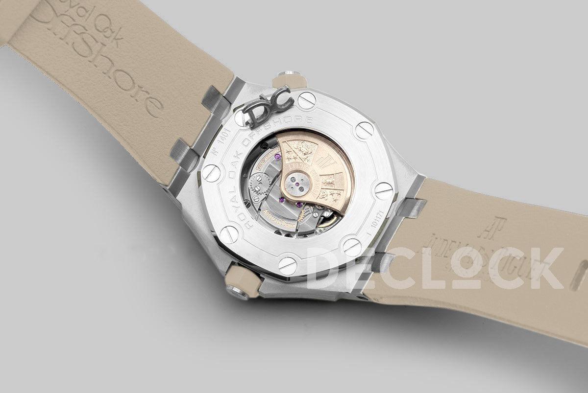 Replica Audemars Pigeut Royal Oak Offshore Diver Steel Beige Dial 15710ST - Replica Watches