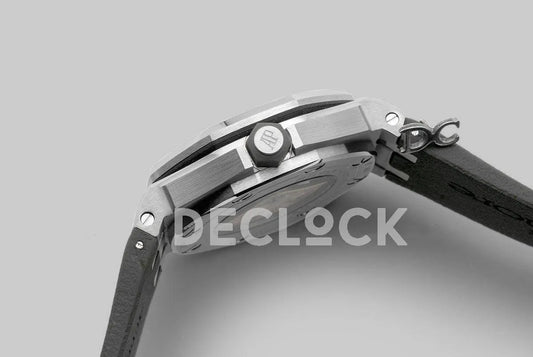 Replica Audemars Pigeut Royal Oak Offshore Diver Steel Black Dial 15710ST