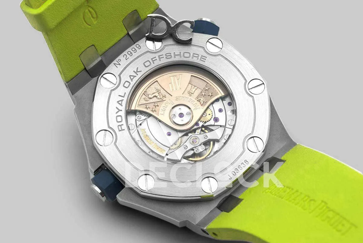 Replica Audemars Pigeut Royal Oak Offshore Diver Steel Green Dial 15710ST