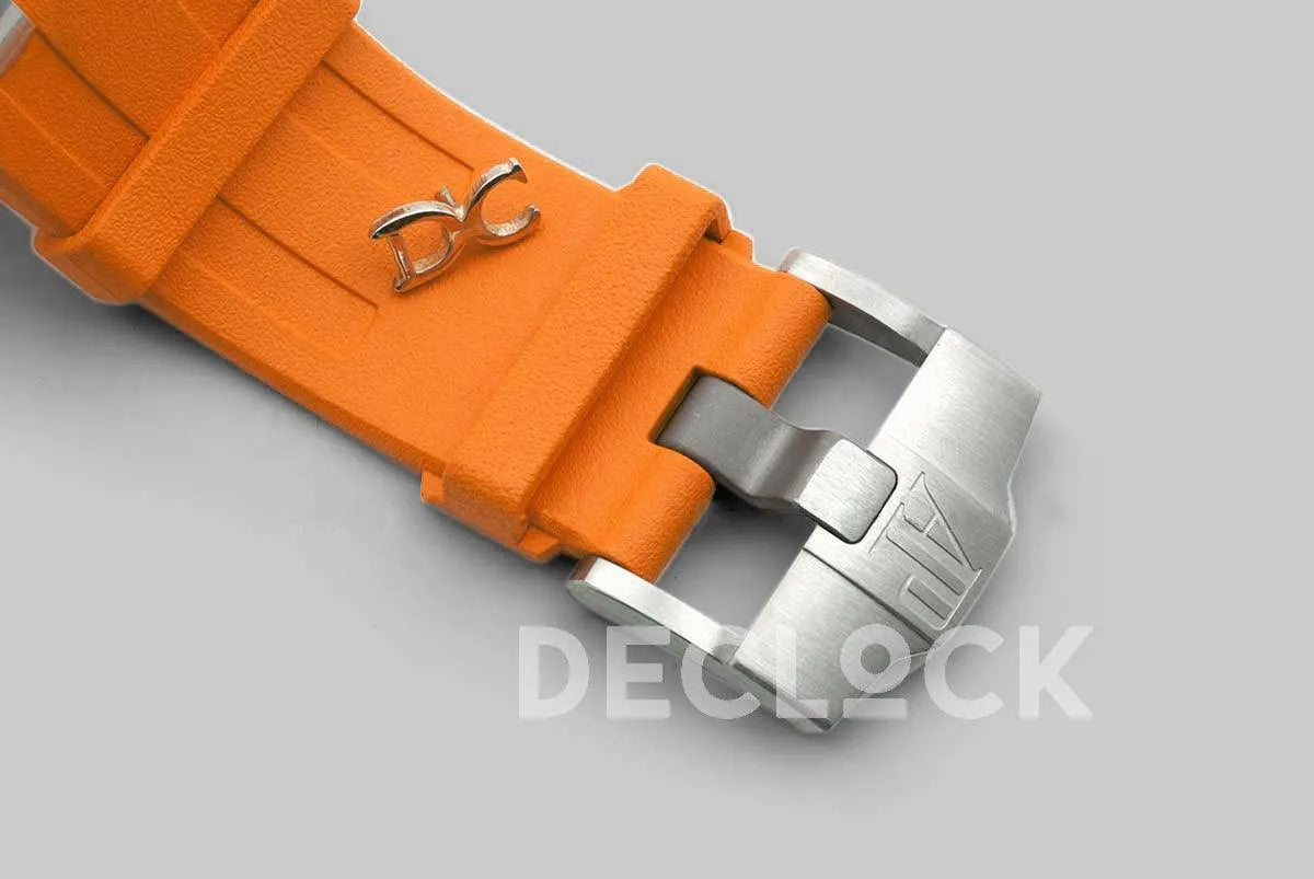 Replica Audemars Pigeut Royal Oak Offshore Diver Steel Orange Dial 15710ST SIHH 2017