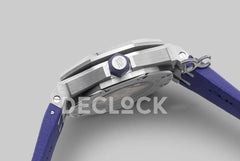 Replica Audemars Pigeut Royal Oak Offshore Diver Steel Purple Dial 15710ST