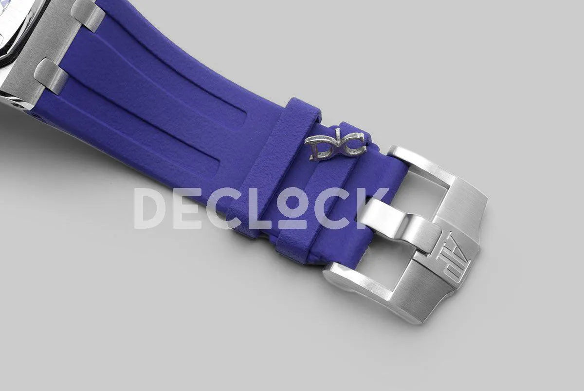 Replica Audemars Pigeut Royal Oak Offshore Diver Steel Purple Dial 15710ST