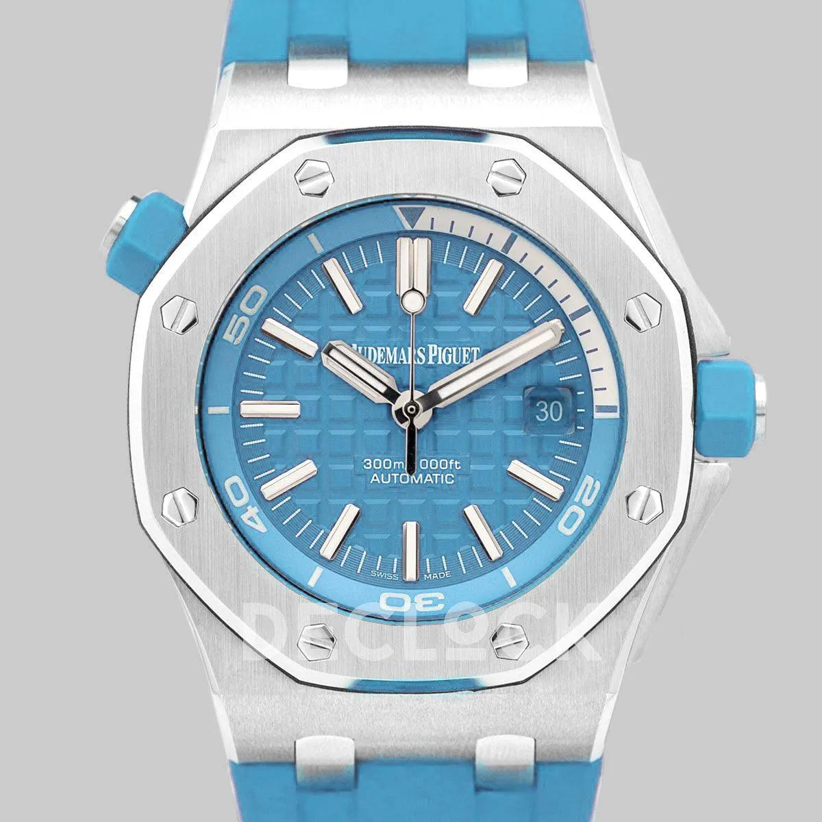 Replica Audemars Piguet Royal Oak Offshore Diver Steel Turquoise