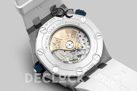Replica Audemars Pigeut Royal Oak Offshore Diver Steel White Dial 15710ST - Replica Watches