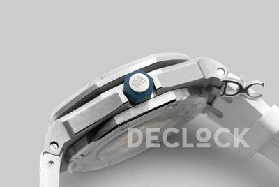 Replica Audemars Pigeut Royal Oak Offshore Diver Steel White Dial 15710ST