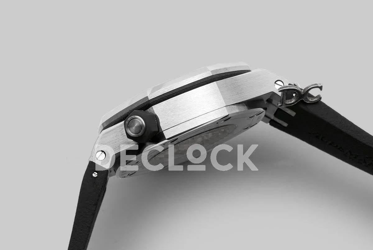 Replica Audemars Pigeut Royal Oak Offshore Diver Steel White/Black Dial 15710ST |  Declock.