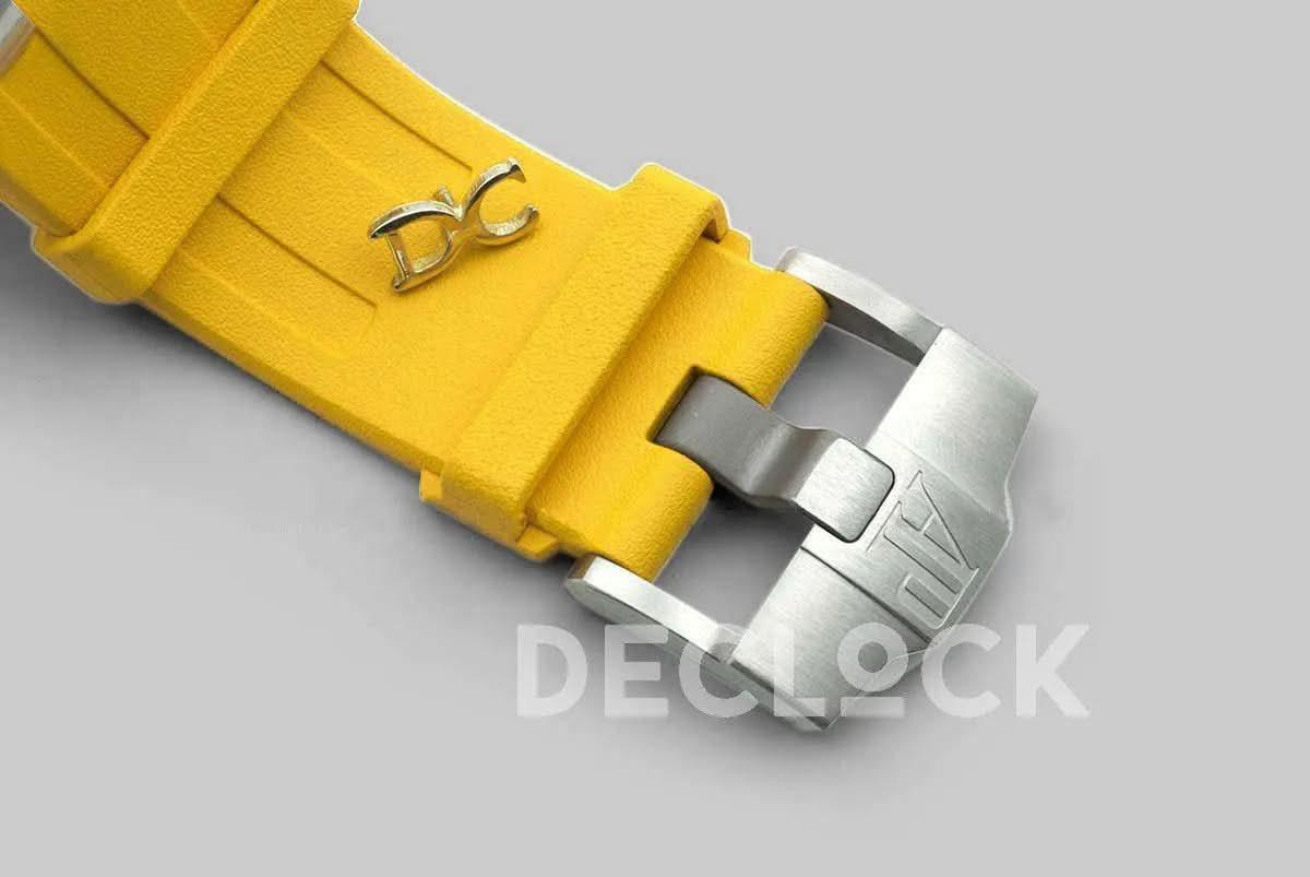 Replica Audemars Pigeut Royal Oak Offshore Diver Steel Yellow Dial 15710ST SIHH 2017 |  Declock.