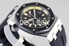 Replica Audemars Pigeut Royal Oak Offshore Diver White Gold Black Dial Ref. 15720CN.OO.A002CA.01