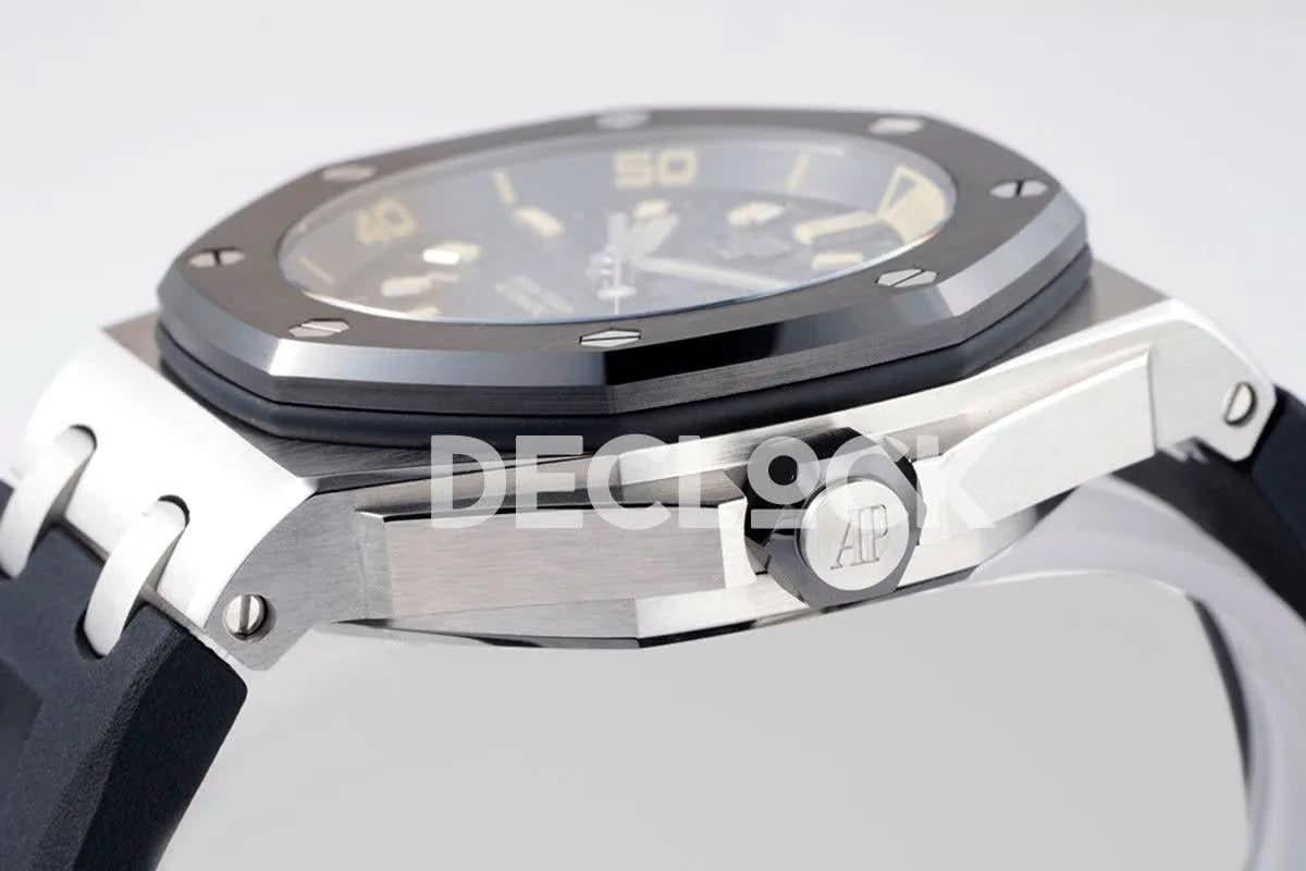 Replica Audemars Pigeut Royal Oak Offshore Diver White Gold Black Dial Ref. 15720CN.OO.A002CA.01 |  Declock.