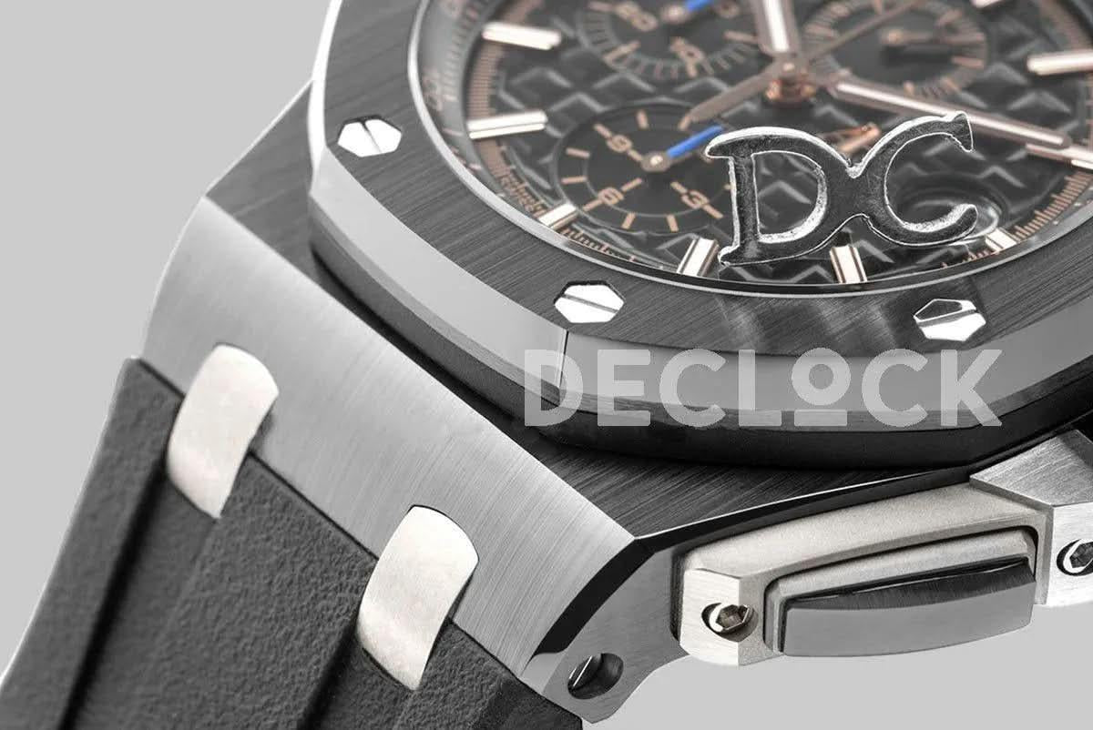 Replica Audemars Pigeut Royal Oak Offshore Novelty 44mm Black Ceramic ref. 26405CE SIHH 2017 |  Declock.