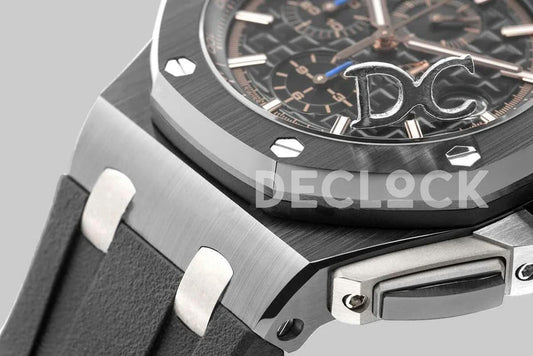 Replica Audemars Pigeut Royal Oak Offshore Novelty 44mm Black Ceramic ref. 26405CE SIHH 2017 |  Declock.