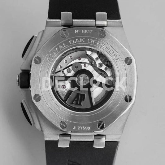 Replica Audemars Pigeut Royal Oak Offshore Novelty 44mm Black Dial in Stainless Steel | Declock.