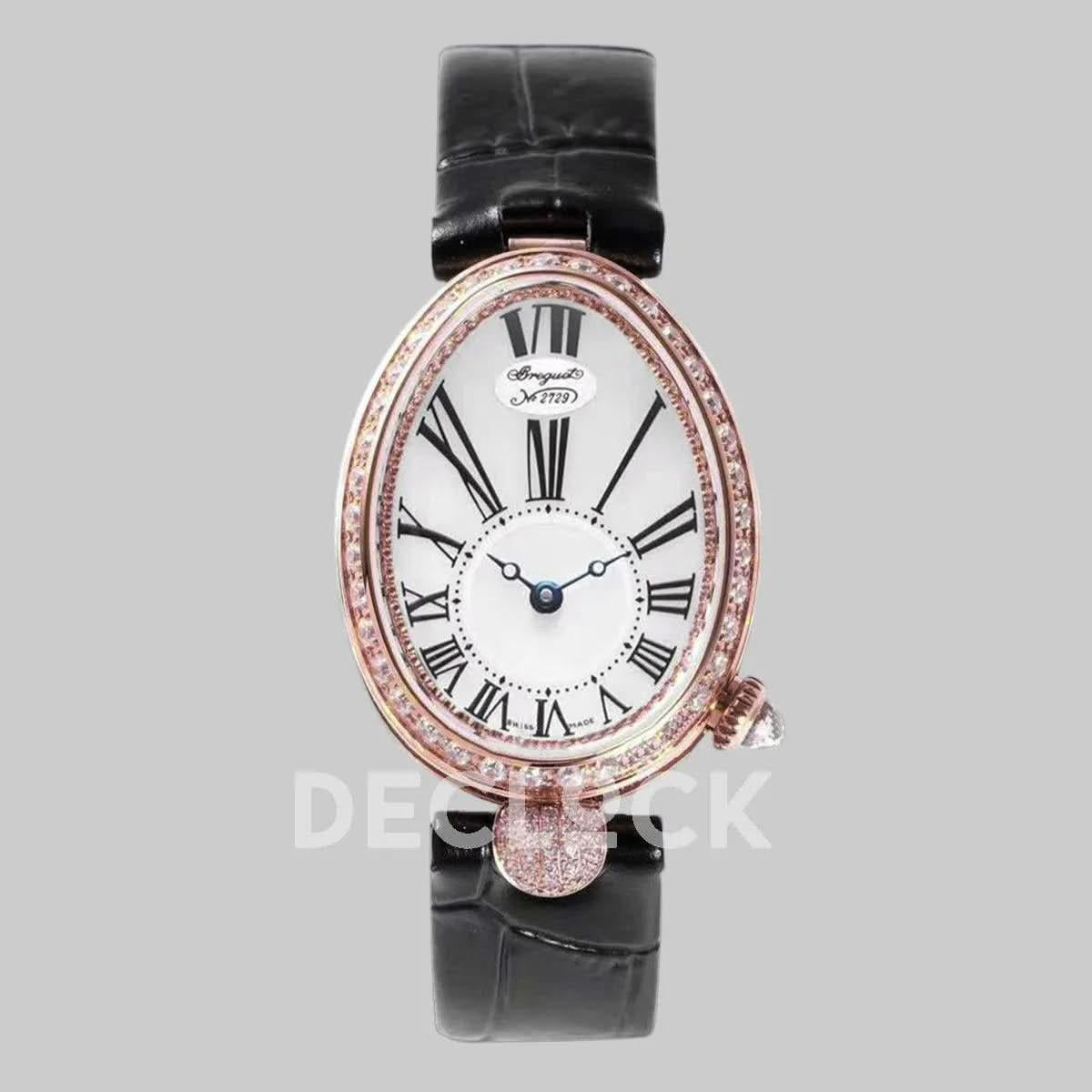 Replica Breguet Reine de Naples in Rose Gold |  Declock.