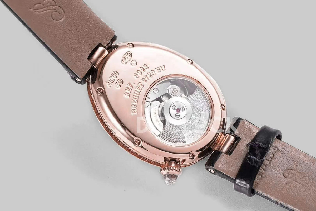 Replica Breguet Reine de Naples in Rose Gold |  Declock.